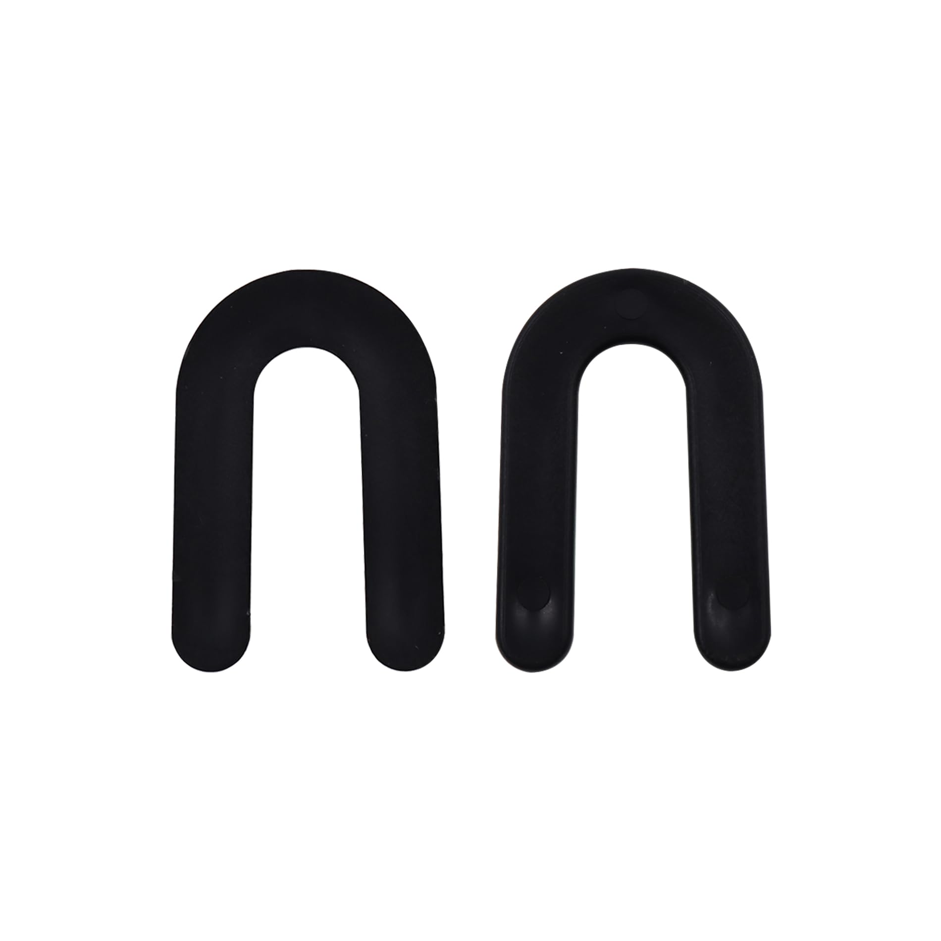 Horseshoe Shim,TTZEZE Polypropylene Tile Spacers,Structural U Shape Shim,Window Slate Plastic Shims,Hard Tile Spacer Shims for Various Types of Tile Leveling 1/4 Inch(6.2mm) Black 100PCS