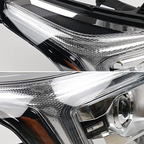 Fione - For Gmc Yukon/Yukon Xl Headlight Assembly 2015-2020 Right Passenger Side Replacement Halogen Headlamp 84155710 Gm2503409 Rh #TOP3