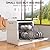 Portable Countertop Dishwasher, 5 Washing Programs Mini Dishwasher with 5L Built-in Water Tank & Inlet Hose, For apartments