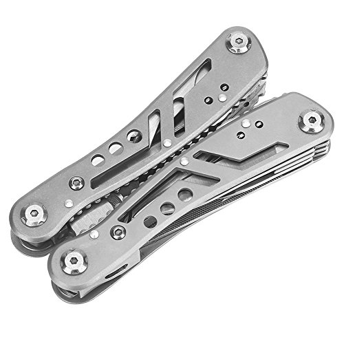 DFGH Stahlzange Werkzeuge, 24 In 1 Outdoor-multifunktions-Faltbare Tragbare Stahlzange-Werkzeuge Cover