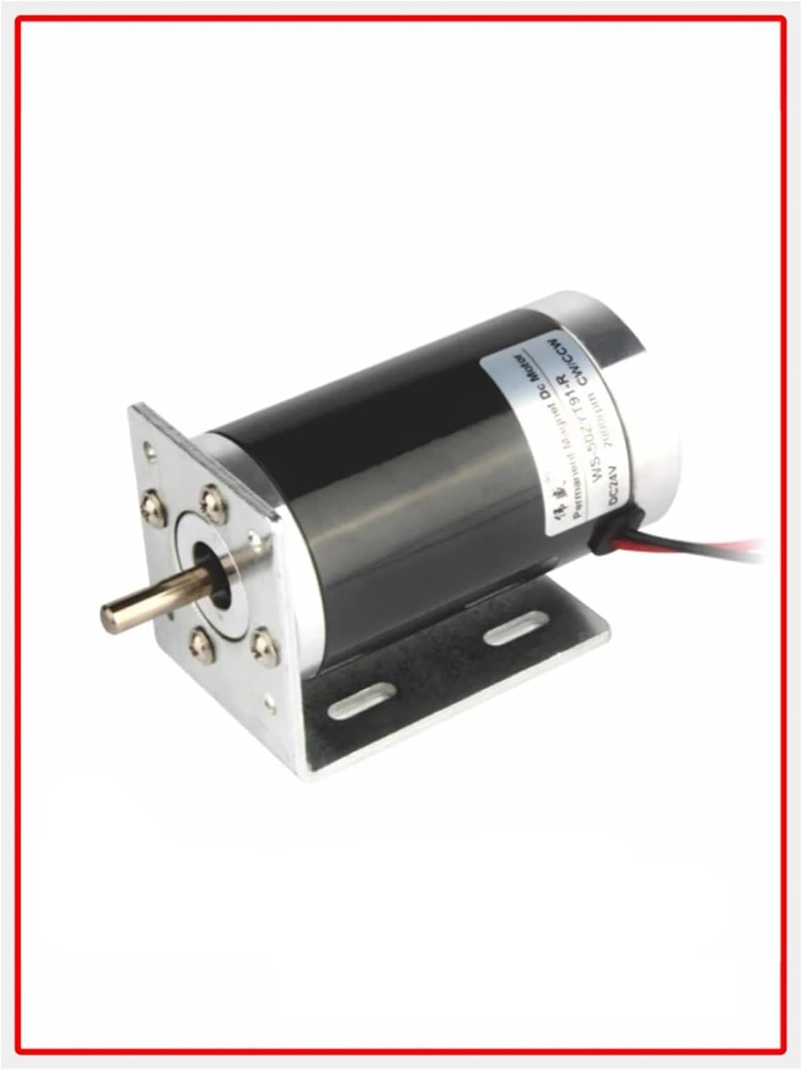 50mm Motor 12v24V Micro Power Speed Control Motor CW CCW High Speed Low Noise Motor(12V 3000RPM,MotorandBracket)