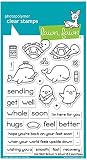 Lawn Fawn Get Well Before 'n Afters 4"x6" Clear Stamp Set (LF1886)