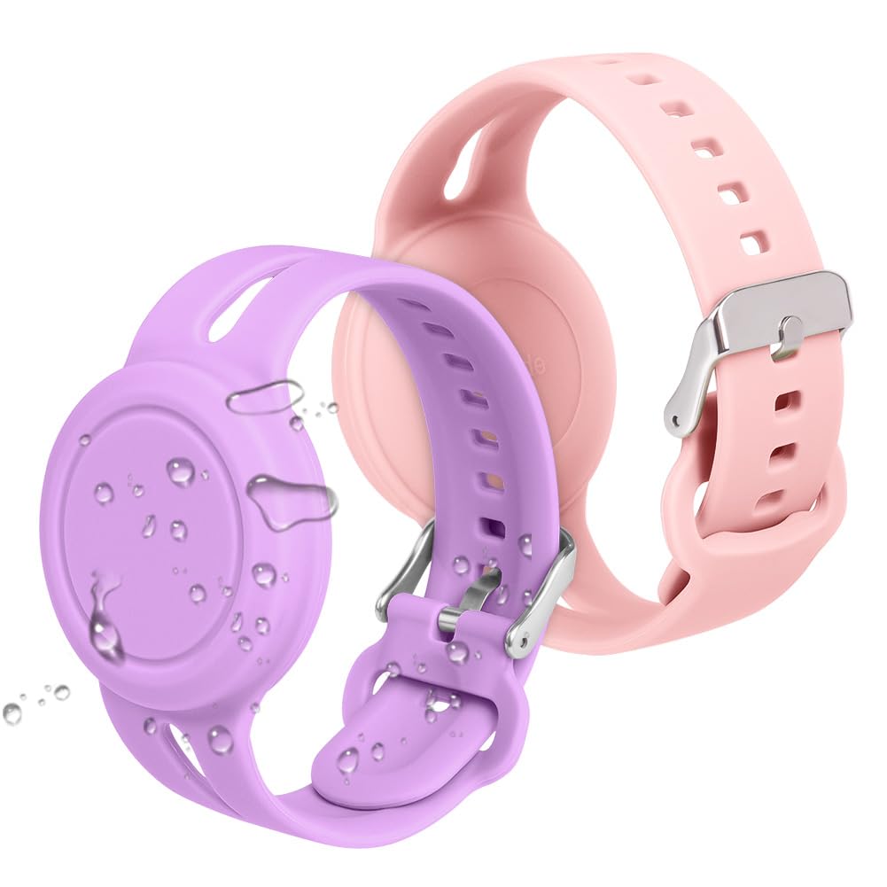 AXFEE Pulsera Compatible con Airtag, 1PCS Pulsera de Silicona para Niños, Funda Protectora Ajustable Antipérdida (Blue Shark, Airtag No Incluido) — view 10