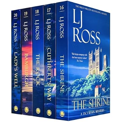 DCI Ryan Mysteries 16-20 Collection 5 Books Set By Lj Ross