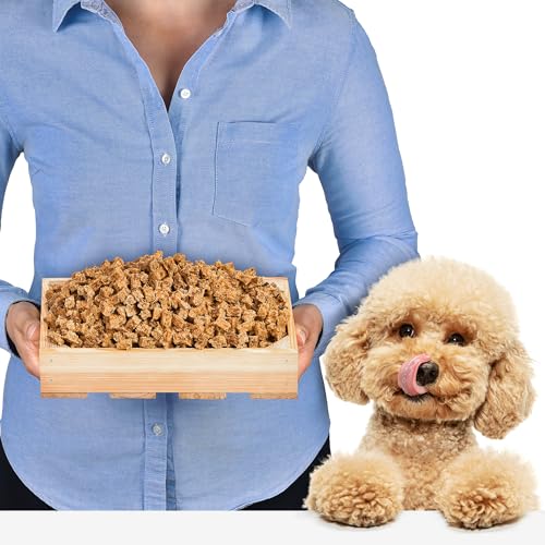 Dés de Dressage au Canard pour Chiens | 1 kg env. 1400 pièces | Friandise d’entraînement sans céréales à 100% Viande de Canard | Hypoallergénique & Naturelle | Récompense pour Le Dressage canin