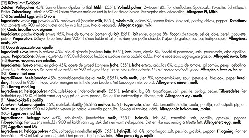 TREK'N EAT TREK'N EAT Rührei mit Zwiebeln | Haltbare Notfallnahrung Lebensmittel – Bild 5