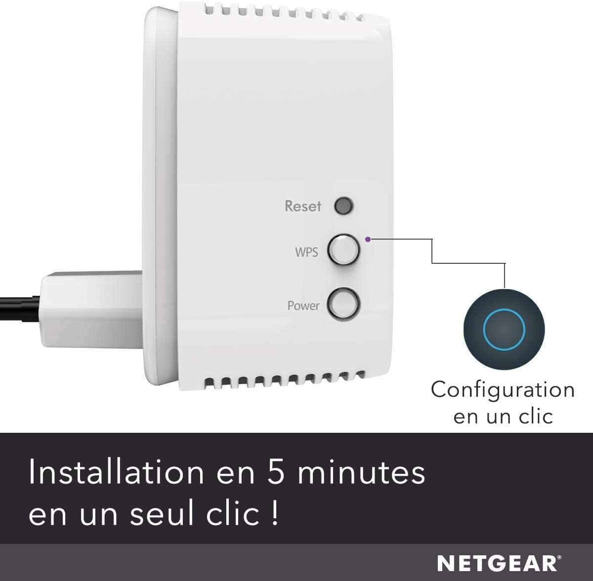 répéteur wifi ac1200 – vue détaillée