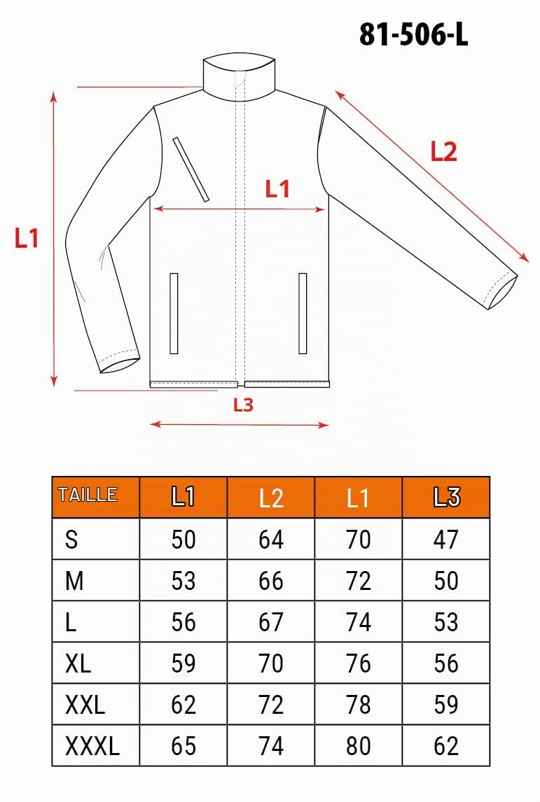 NEO TOOLS Veste de travail en polaire premium pour hommes, (taille S-3XL) 300 g/m² | ou ensemble avec pantalon de travail et t-shirt | Éléments réfléchissants, vêtements durables