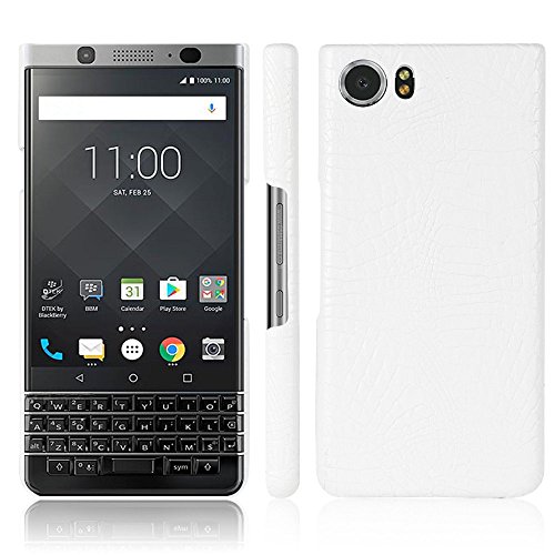 ASDJKL for for BlackBerry KEYone/Mercury / DTEK70 Case, Full Coverage PU Leather Hard Back Protective with Luxury Classic Crocodile Skin Pattern, Ultra Slim Anti-Scratch Cover