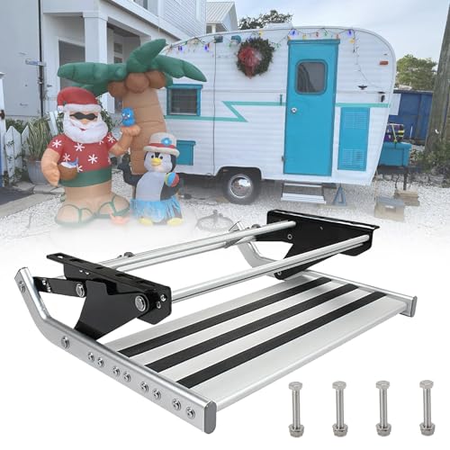 Marchepied robuste pour camping-car avec structure haut de gamme