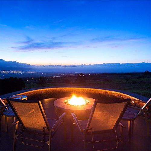Black 2 Inch - 4 Inch Fire Rock | Fireproof and Heatproof Round Pebbles for Indoor or Outdoor Gas Fire Pits and Fireplaces - Natural, Hand-Picked Stones | 10 Pounds