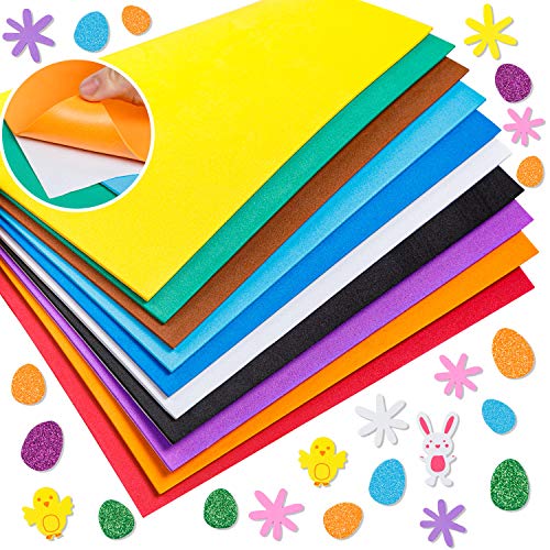 2mm Thick Craft Foam Sheets, and Easter Foam Stickers