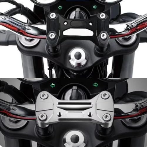 Abrazadera manillar Z900RS moto torreta elevadora accesorio negro 2018-2023 4