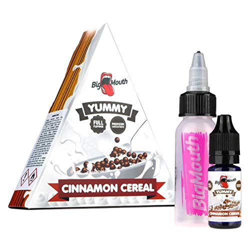 Big Mouth Aromakonzentrat Yummy - Cinnamon Cereal, zum Mischen mit Basisliquid für e-Liquid, 0.0mg Nikotin, 10 ml Cover