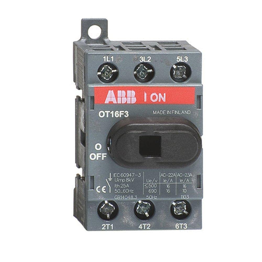abb-entrelec ot16 F3 – Commutateur secciónador 3 pôles 25 A 16/16 A/A