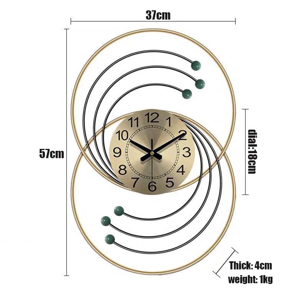 Amazon.co.jp: 壁掛け時計 モダンアートクロック アート壁掛け時計