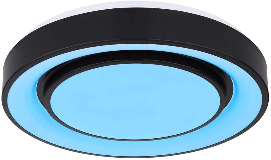 Globo Lighting SULLY lamp illuminated with blue light