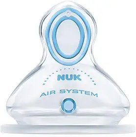 NUK Bico Fc Advanced Silicone Liq. Média Consistência S2 - Tam 2 (6+ Meses)
