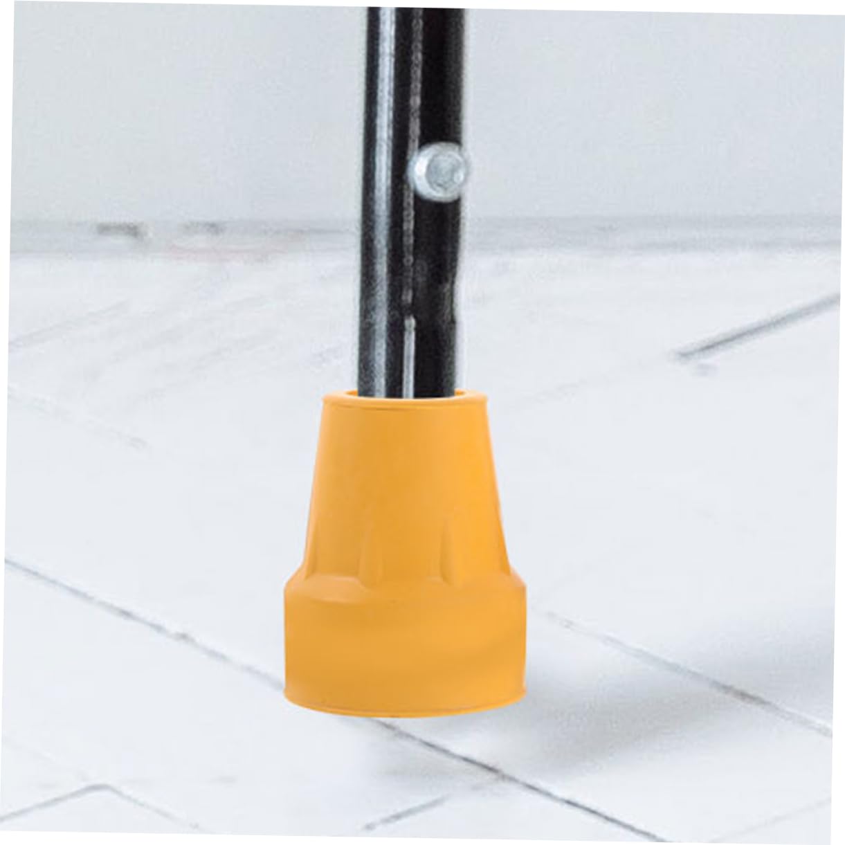 CALLARON 5 Ensembles Remplacement Des Embouts En Caoutchouc De La Canne Pointe De La Canne Casquettes De Bâtons De Randonnée Canne De Marche Robuste Yellow 2 Pièces * 5