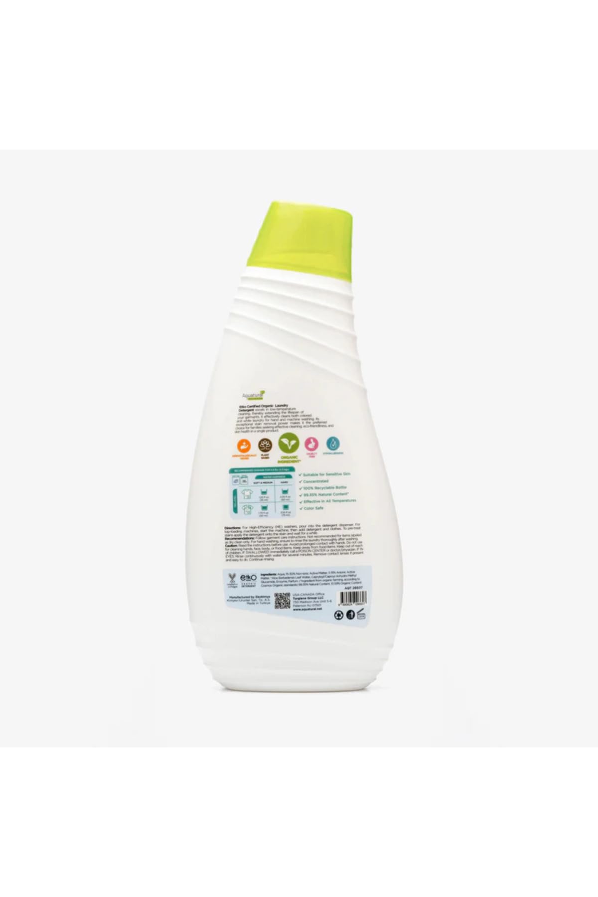 Aquatural Organik Çamaşır Deterjanı 1050 ml