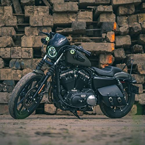 Eagle Lights 8748Ts-S 2" Front Led Turn Signals With White Halo Running Lights - Generation I / 1157 Base/Add Smoked Lenses #TOP2