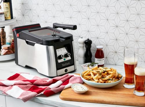 Tefal FR600D Clear Duo friteuse 3,5L met luchtfiltersysteem rvs, minder rook en geurtjes, XL anticondens kijkvenster, vaatwasser bestendige onderdelen, instelbare temperatuur, timer van 30 minuten - Afbeelding 5