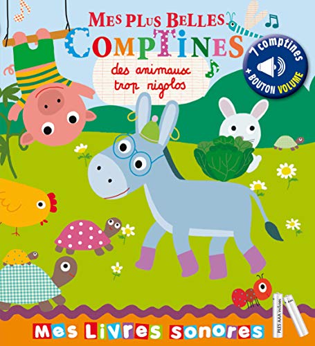 Mes plus belles comptines des animaux trop rigolos - sonores et à toucher Mes plus belles comptines des animaux trop rigolos - sonores et à toucher