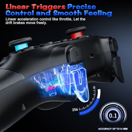 image for Nonbliep 2 Pack Wireless Controller for Nintendo Switch 2/1 Lite/OLED 