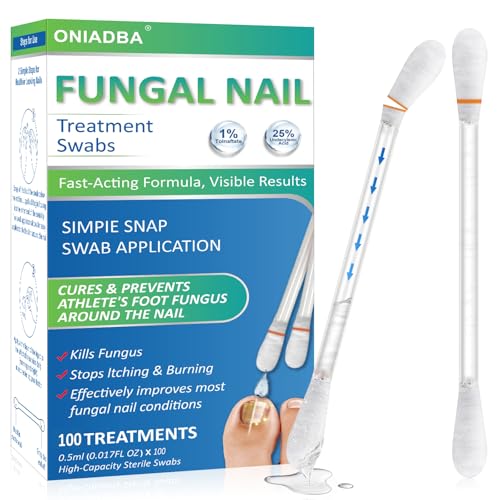 38% off - Fungal Nail Treatment Swabs&ndash;100 Ct, Extra Strength Toenail & Athlete&rsquo;s Foot Fungus Treatment...