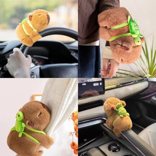 Image of Capybara Plush Toy, 15cm Cute Capybara Gifts for Girls and Boys, Soft and Fluffy Capybara Stuffed Animal, Perfect for Birthday Gifts, Classroom Prizes, and Home Decor