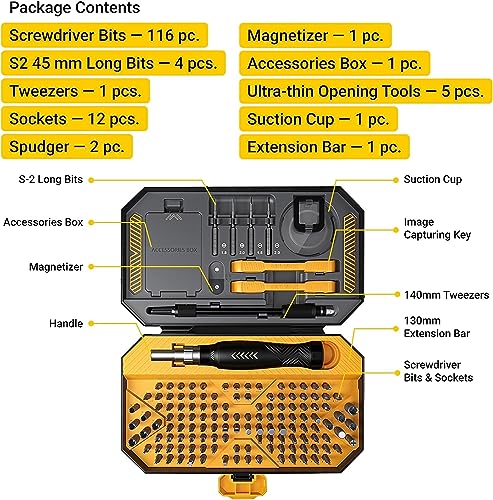 INICIO 145 in 1 Multi Purpose Precision Screwdriver Set - Image 3