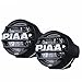 Piaa 5370 White 3.5-Inch SAE Compliant LED Fog Lamp Kit with Wiring Harness and Relay and Switch, Pack of 2