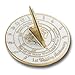 The Metal Foundry First Wedding Anniversary Sundial Gift Idea is A Great Present for Him, for Her Or for A Couple to Celebrate 1 Year of Marriage