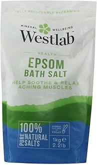 Pure Mineral Bathing Epsom Salt, 1kg