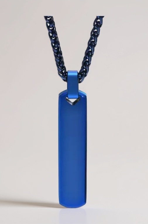 Fashion Frill Silver Chain For Men Stylish Stainless Steel Bar Pendant Necklace Silver Chain Pendant For Men Boys Love Gifts Mens Jewellery