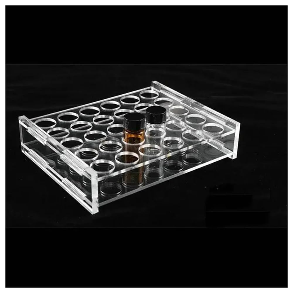 Soporte for frascos de muestra de laboratorio con 30 orificios for viales de reactivos, 2/3/5 ml/10 ml/20 ml-60 ml(30holes For 40-60ml)