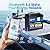 WattCycle 12V 100Ah LiFePO4 Lithium Battery with Bluetooth, BCI Group 24, 12V Mini Batterys 100A Smart BMS, Support Phone Bluetooth, 15000 deep Cycles, Marine Trolling Motor RV