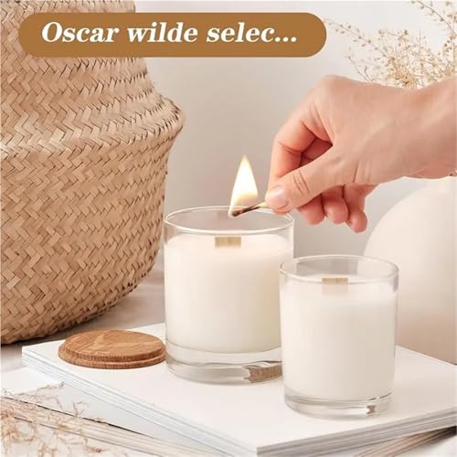 Mechas de madera para velas x120 unidades naturales miniatura 4