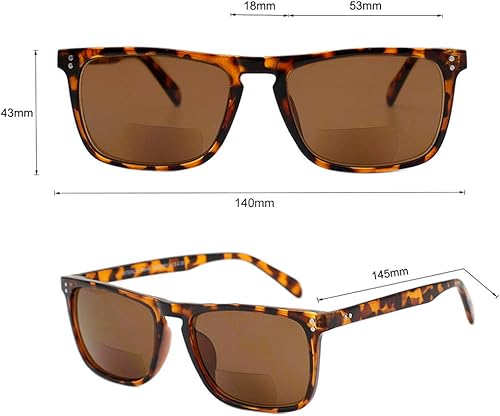 Miniatura 5 de VITENZI Lentes de sol bifocales para hombres y mujeres, lentes de lectura con lentes de sol tintados con lectores - Trento