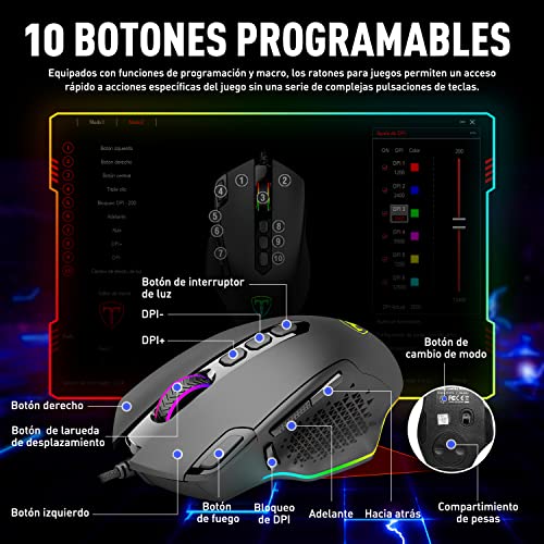 Comparativas de Raton mars gaming favoritos de las personas. 27 Imagen adicional