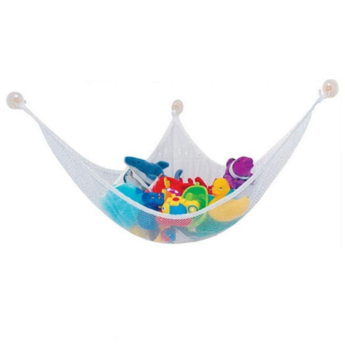 DERCLIVE Stuffed Animal Toy Organizer Hammock No Drilling Hanging Storage Net for Toys Dolls,120x90x90cm / 180x120x120cm