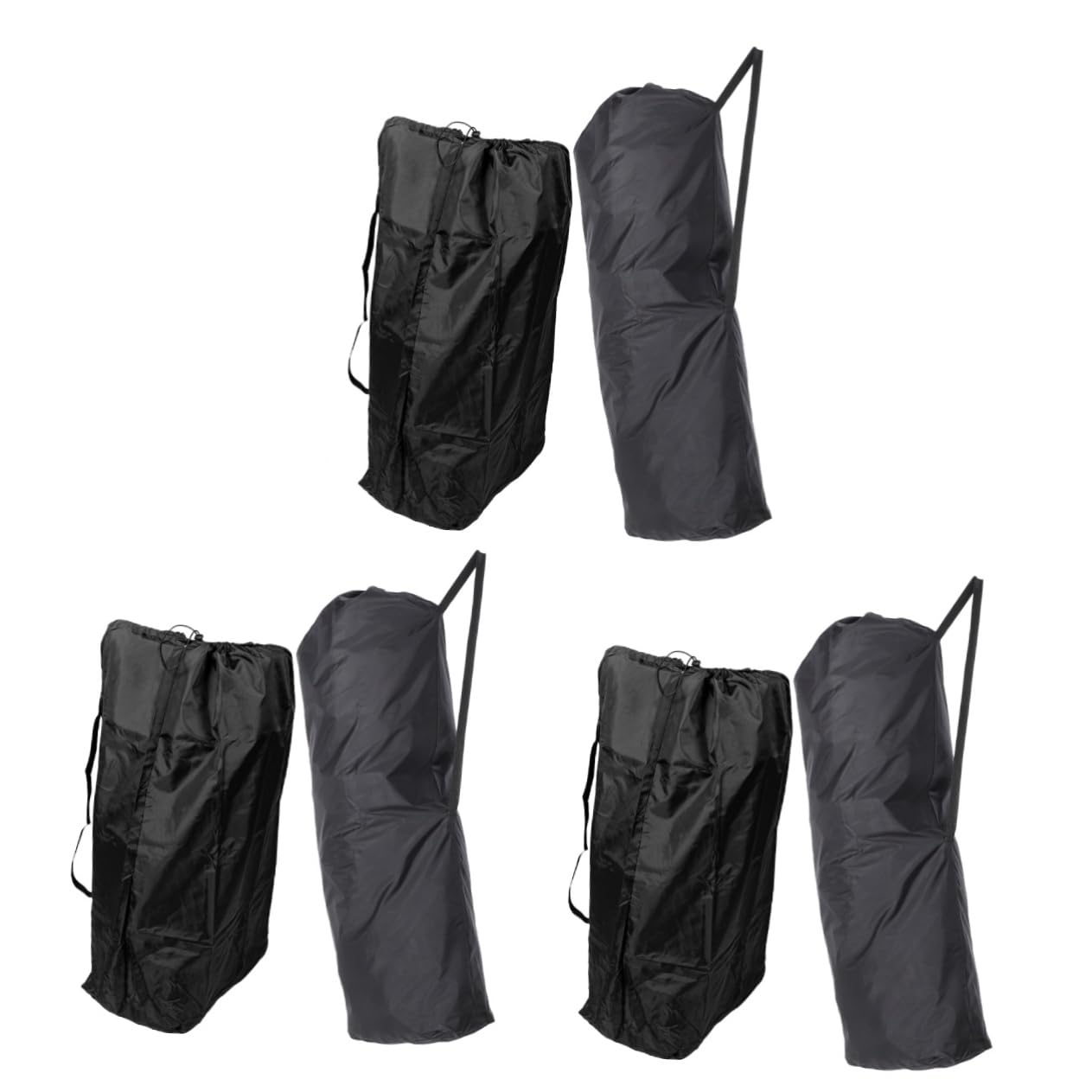 Toyvian 3 Series Bolsa De Transporte para Cochecito Funda De Viaje para Aeropuerto Protección Durable para Cochecito 2 Piezas X 3