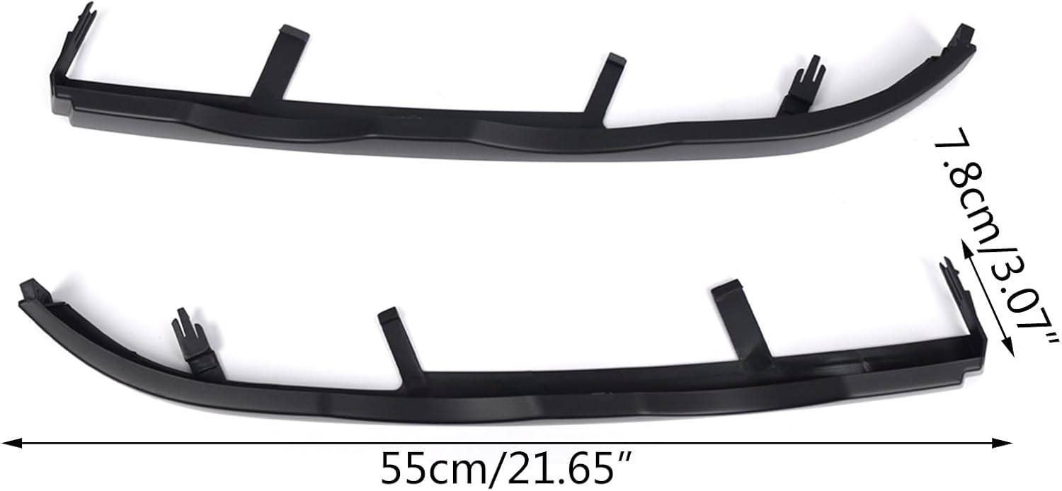 Headlight Lower Molding Trim for E46 4 Door 1998-2001 Replacement Front Bumper Filler Retainer Left/Right Side Car Accessories