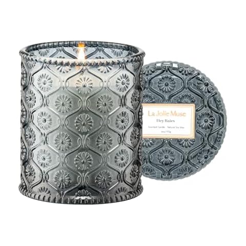 LA Jolie Muse Hey Baies Candle with Decorative Jar Cover