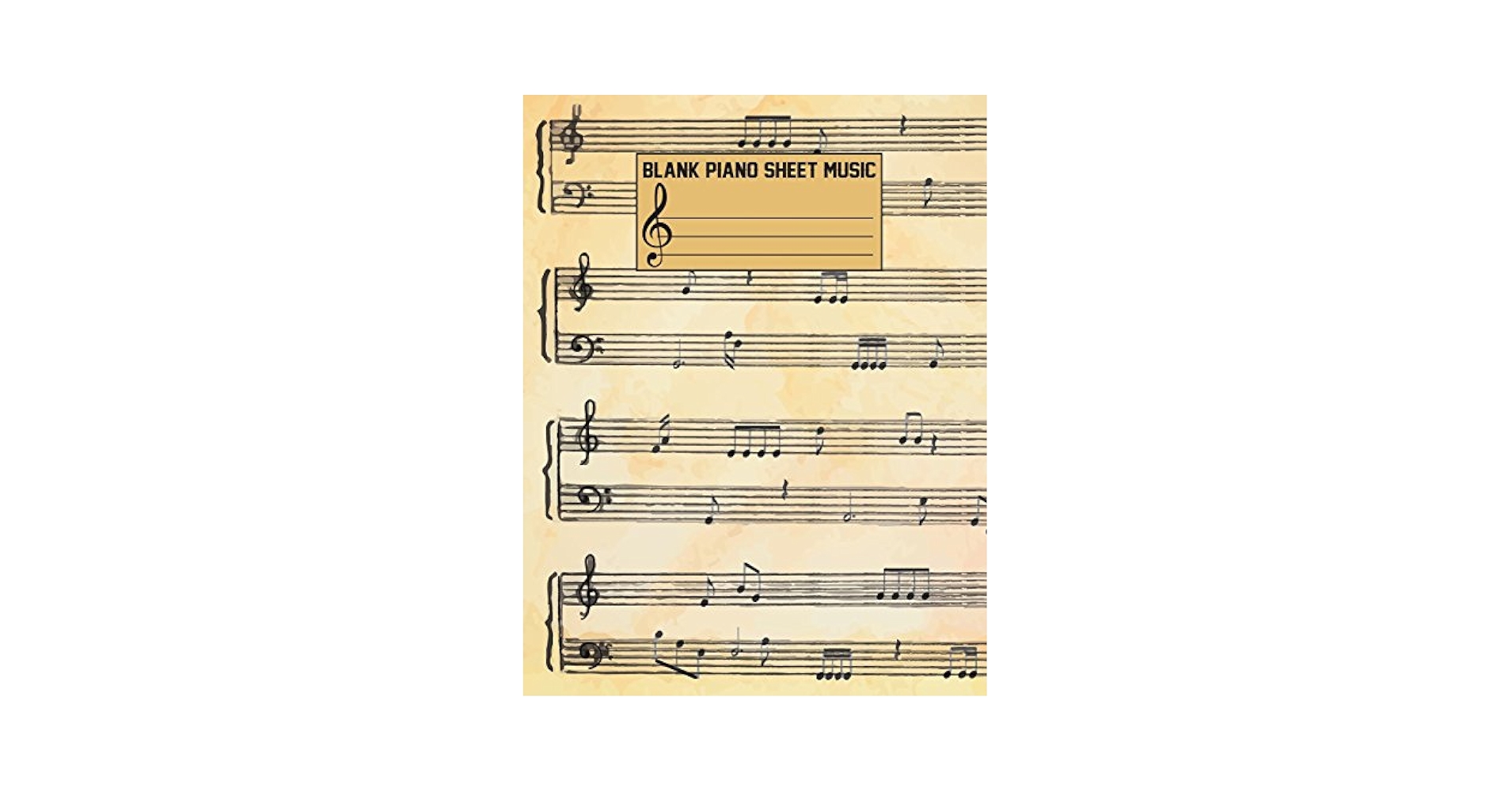 blank-piano-sheet-music-composition-book-blank-staff-paper-large-print-8-5-x11-music-manuscript-paper-vol-6-blank-sheet-music-ms-guitar-9781978103191-amazon-com-books for Free Printable Piano Staff Paper Blank Piano Sheet Music: Composition Book - Blank Staff Paper (Large Print) 8.5