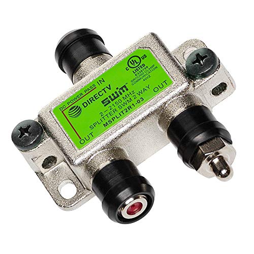 Directv Msplit2r1-03 Approved 2-Way Wide Band SWM Splitter - Thumbnail 3