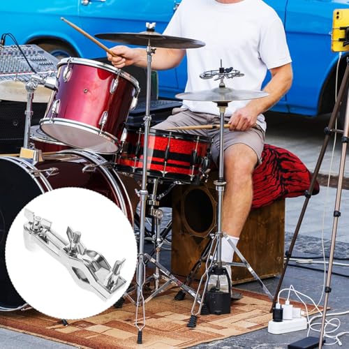 Soporte Clamp para Cowbell para Batería de Percusión miniatura 7