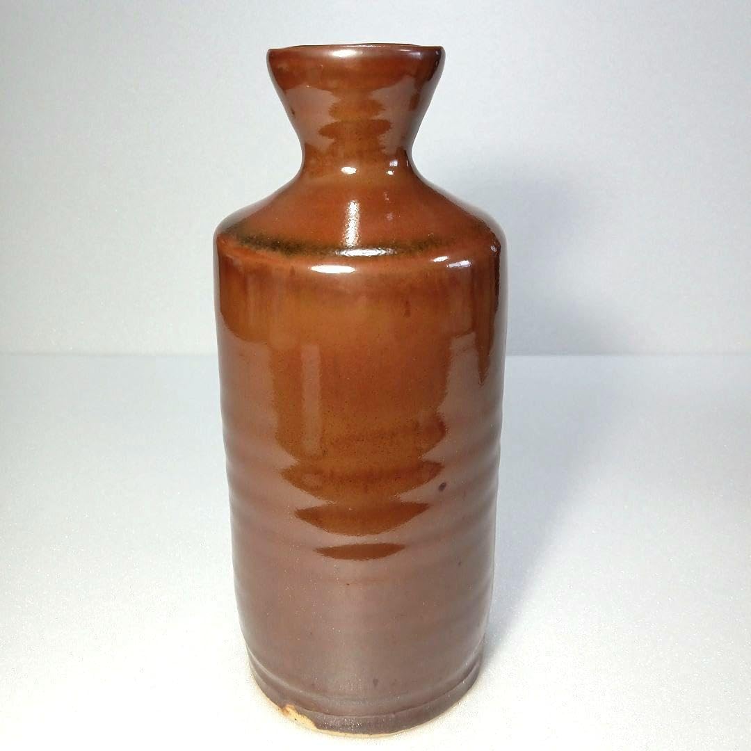 茶道具　天目　花生 (花入)　 藤原 一門 茶道具 天目 花生 (花入) 藤原 一門 美術品・アンティーク・コレクション