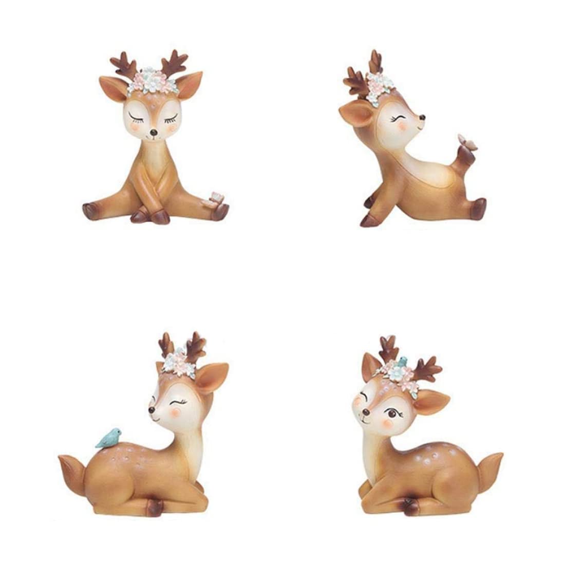 Faon mignon en figurine pour égayer votre bureau ou votre voiture