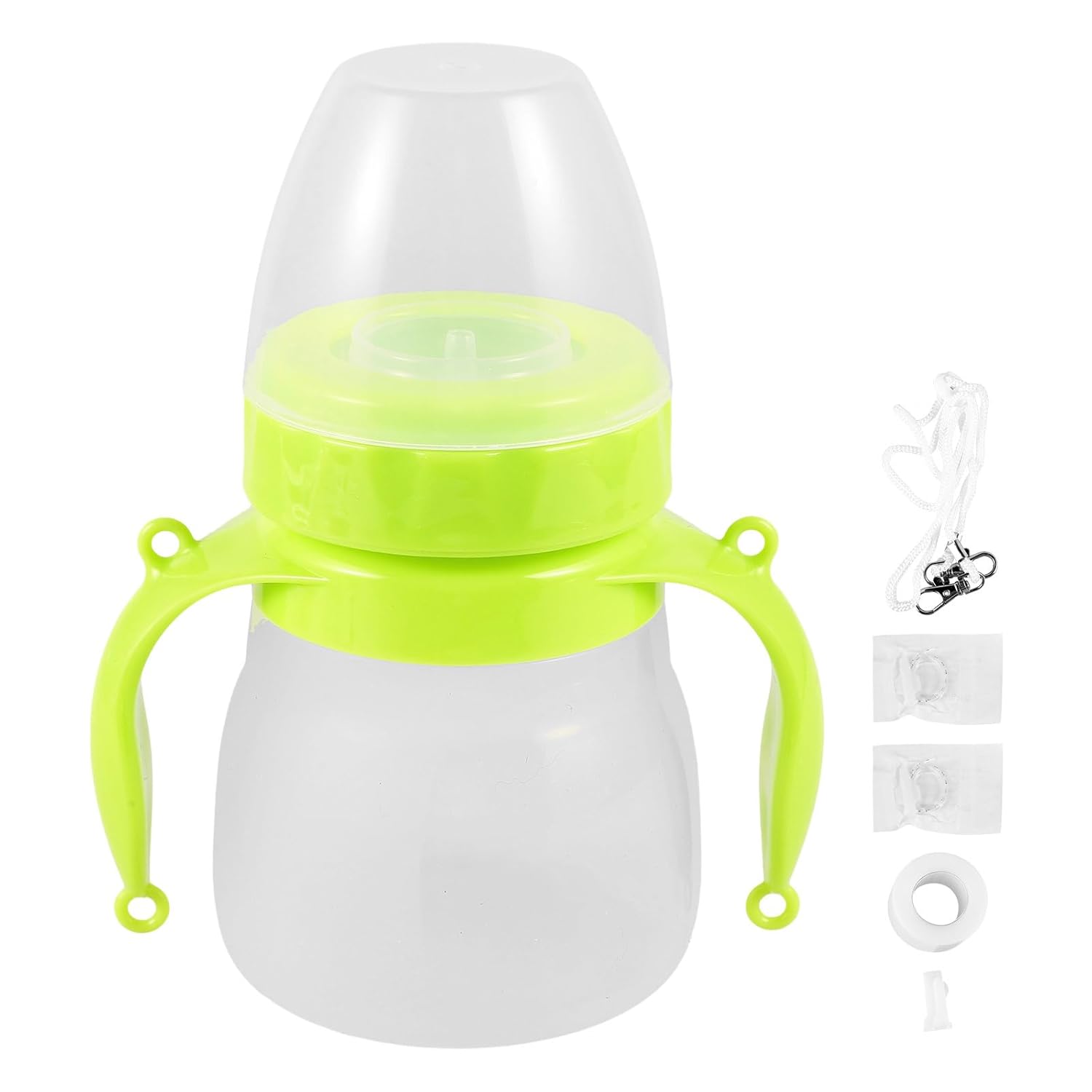 Infant Breastfeeding Assist Device 1 Set Breast Milk Dispenser Lactation Baby Breastfeeding Assist Device Supplemental Nursing System Baby Feeding Kit Plastic Care Newborn, 15.00X14.00X8.00CM